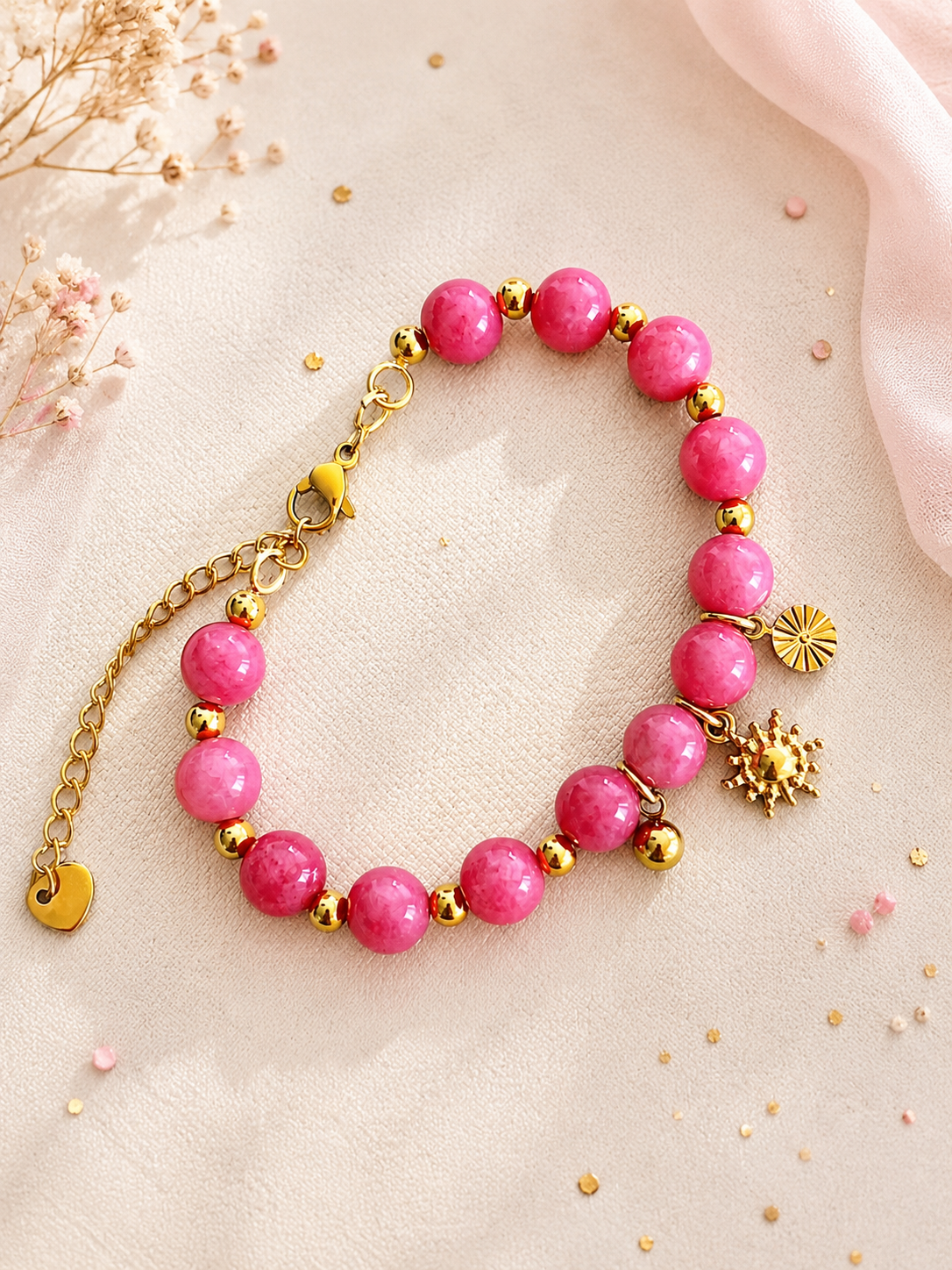Bracelet Pink Glow