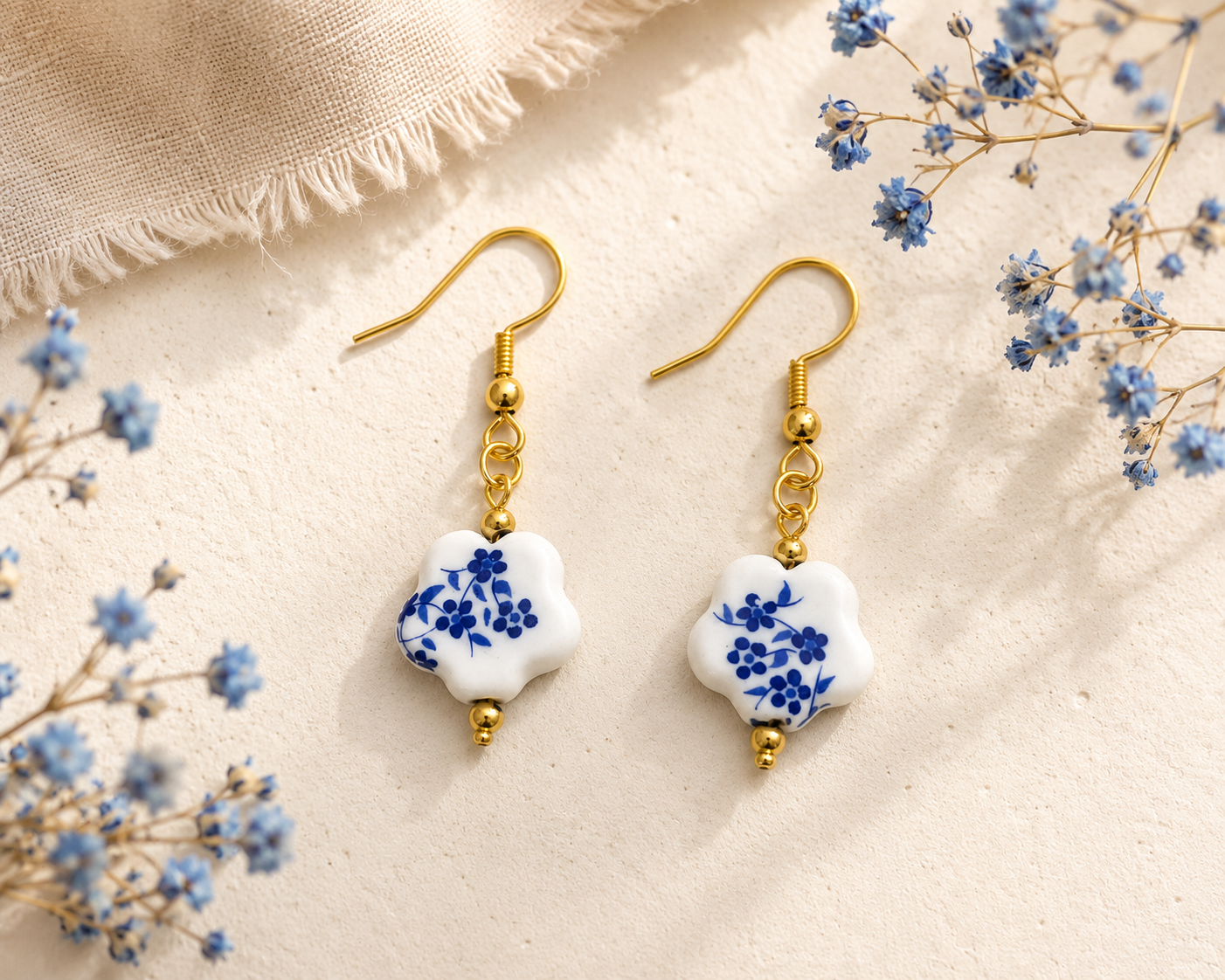 Boucles d'oreilles santorin