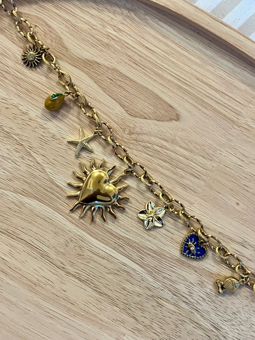 Collier Soleil d’or